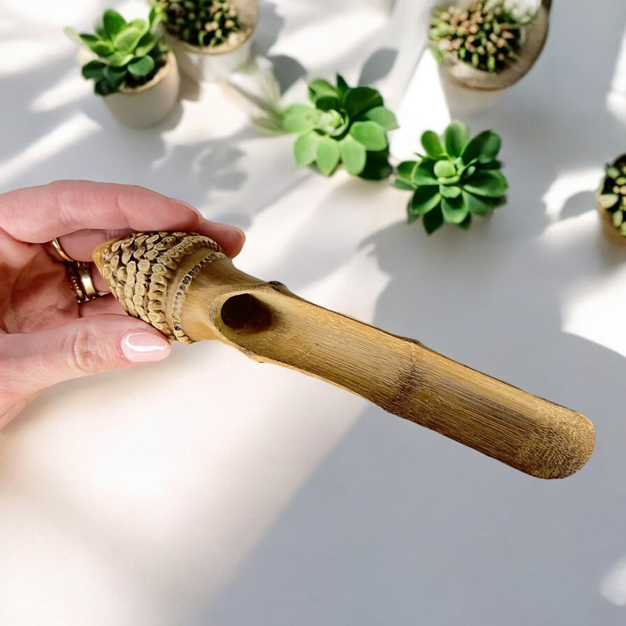 Bamboo Root Scoop | Ideal For Tea & Laundry Detergent