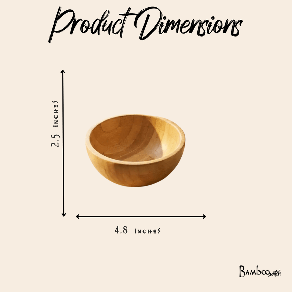 Bamboo Serving Bowl