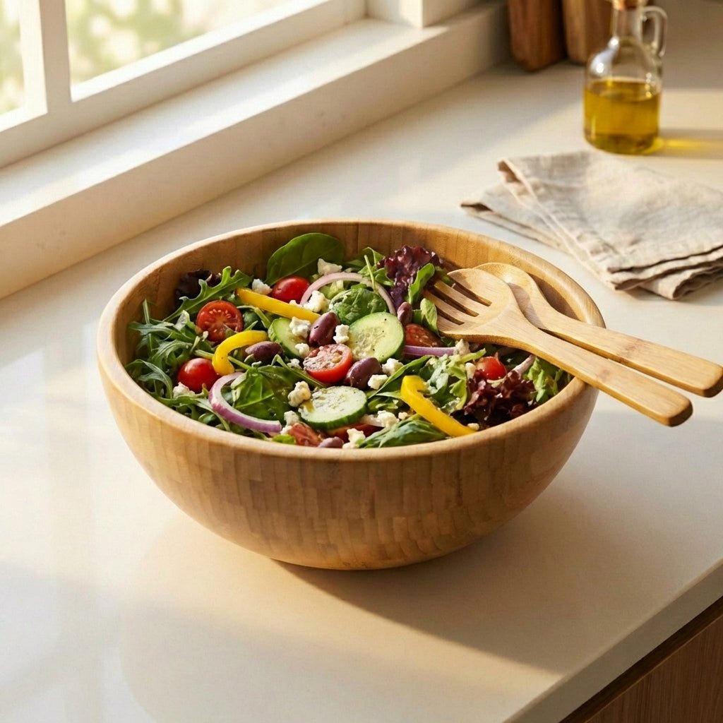 Bamboo Serving Bowl