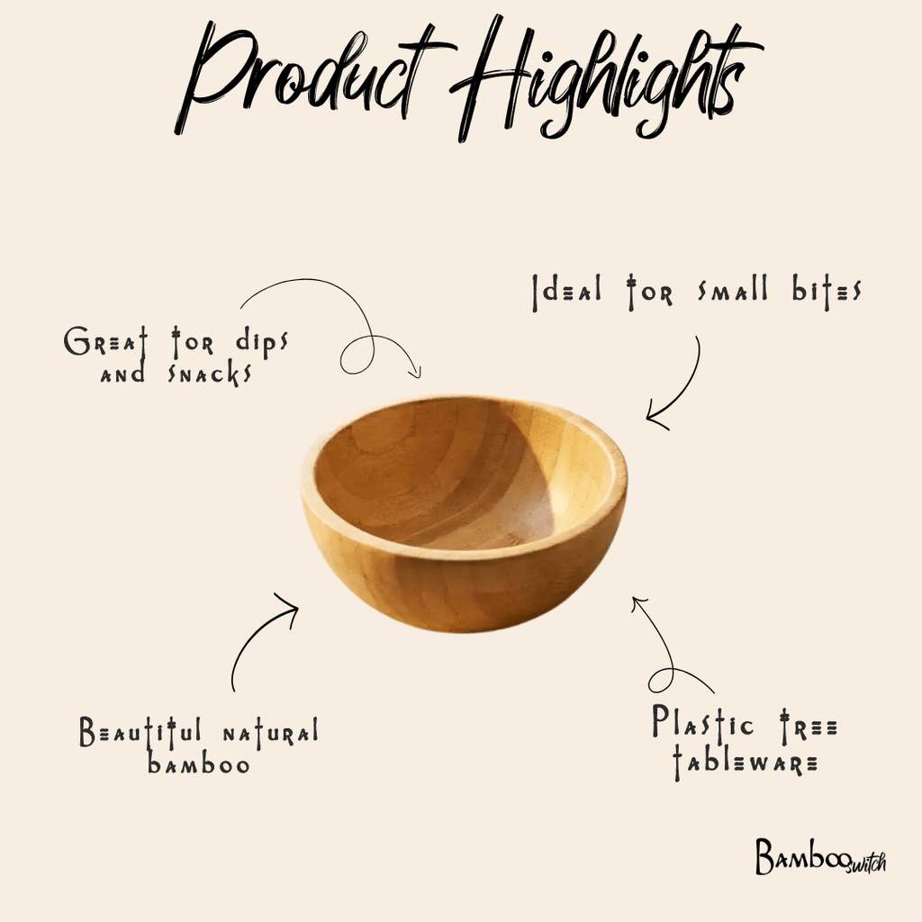 Bamboo Serving Bowl