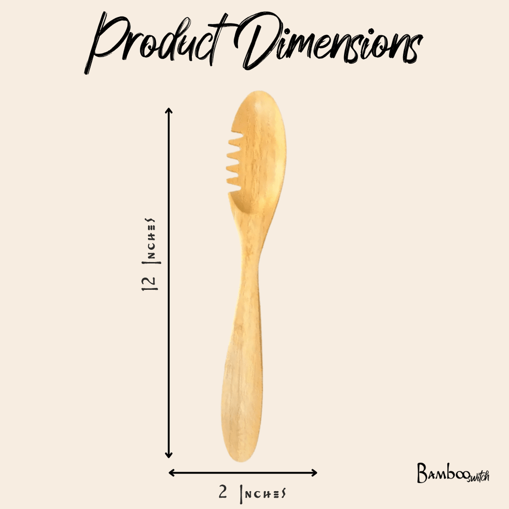 Bamboo Serving Utensil Spoon
