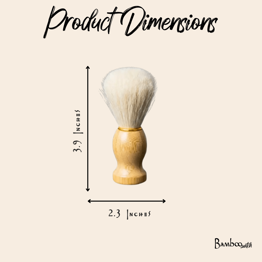 Bamboo Shave Brush