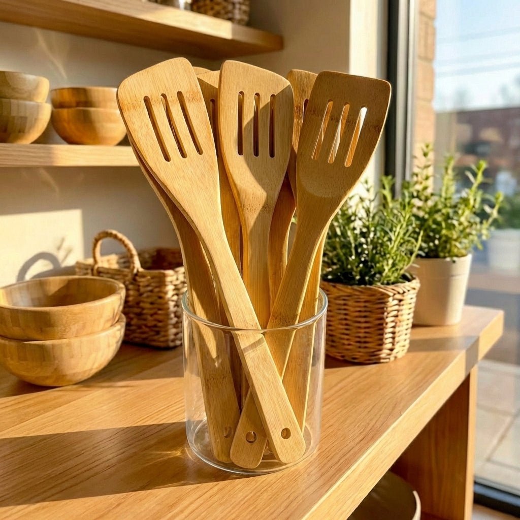 Bamboo Slanted Spatula