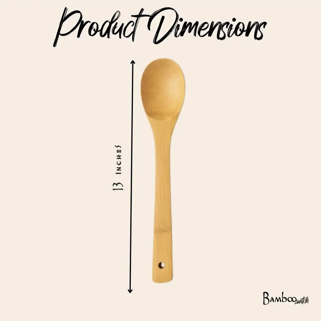 Bamboo Slanted Spatula