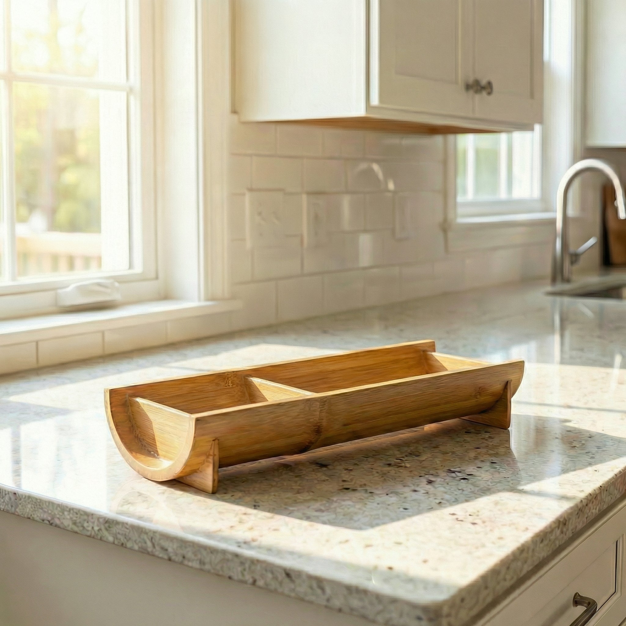 Bamboo Snack Tray