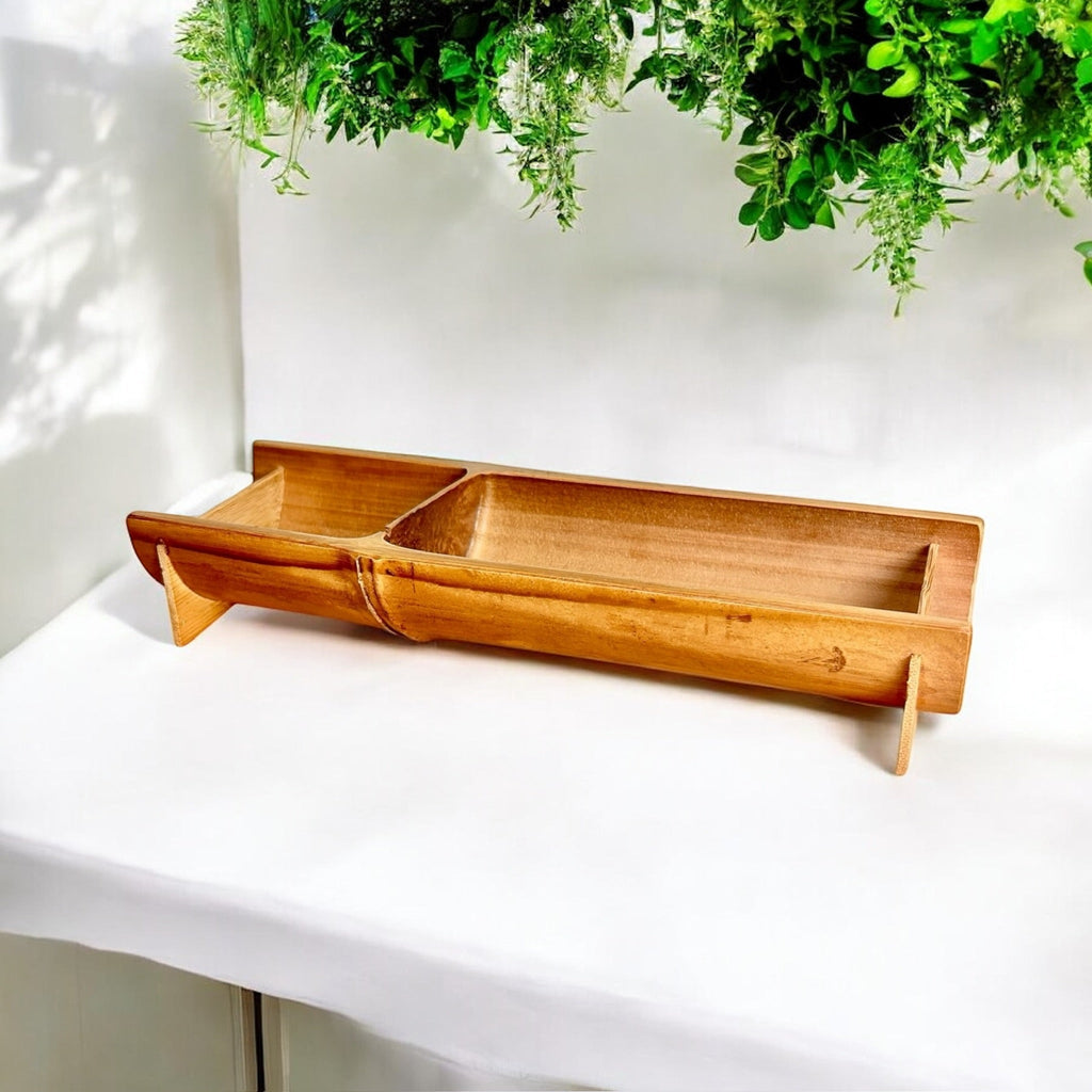 Bamboo Snack Tray