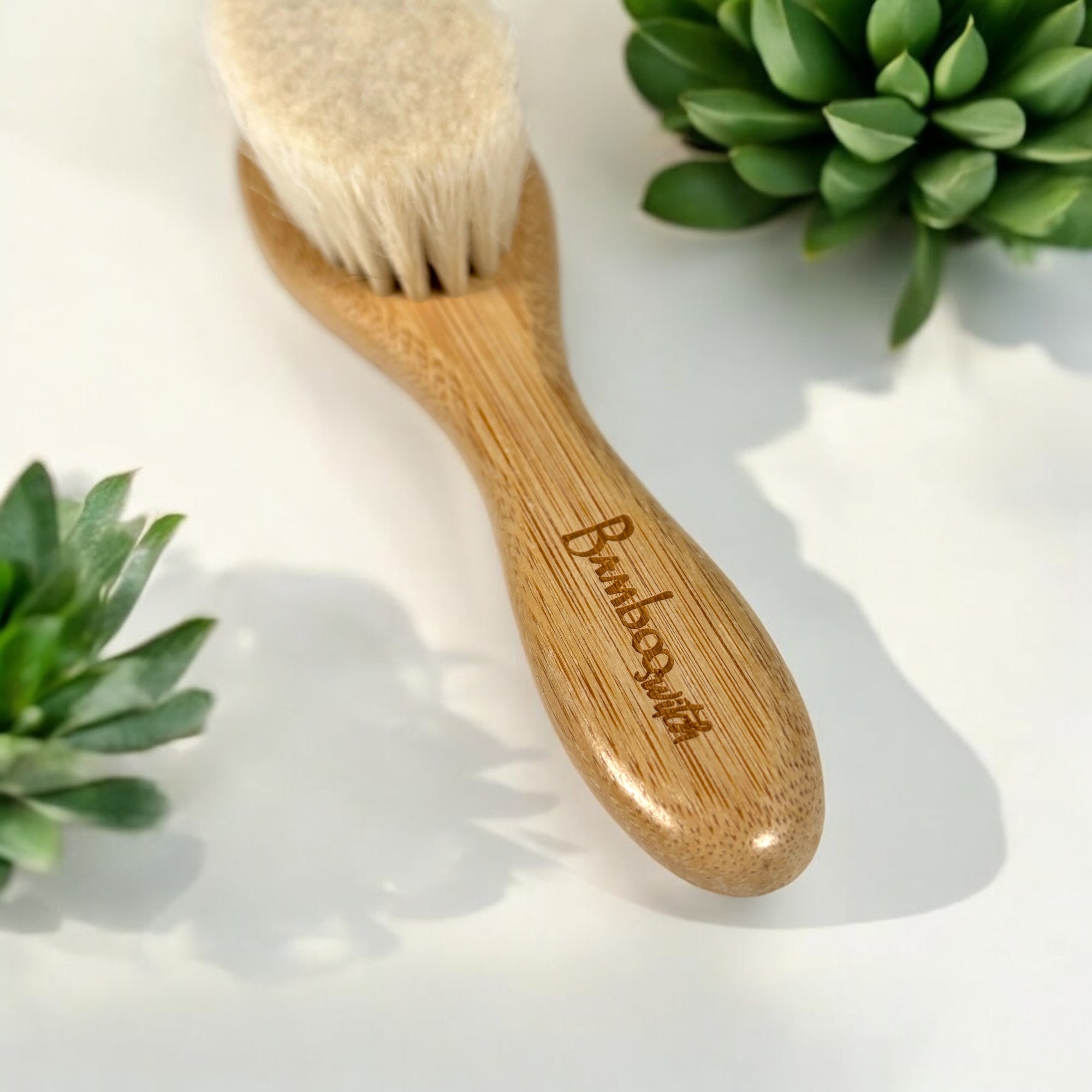 Bamboo Soft Goat Hair Brush