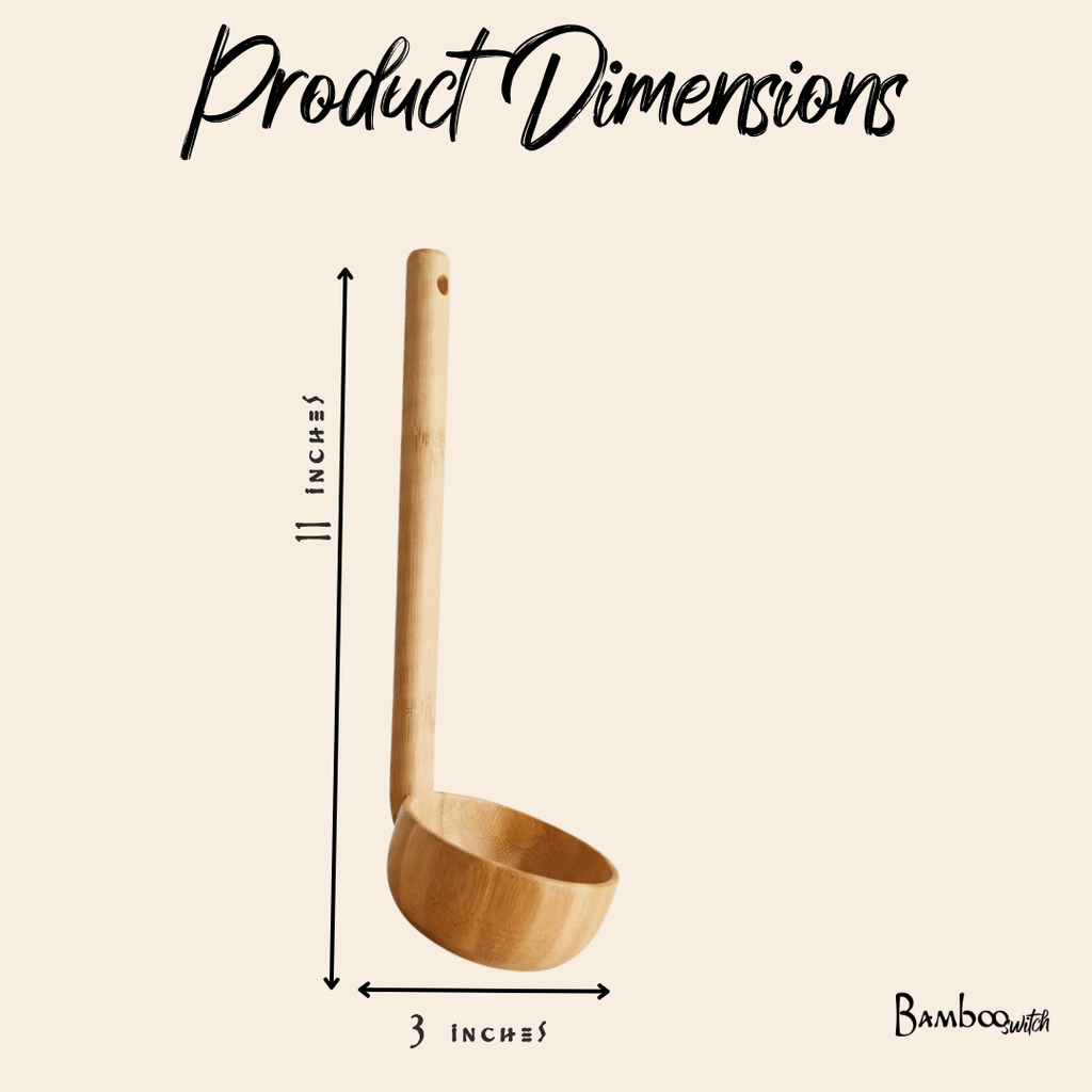 Bamboo Soup Ladle