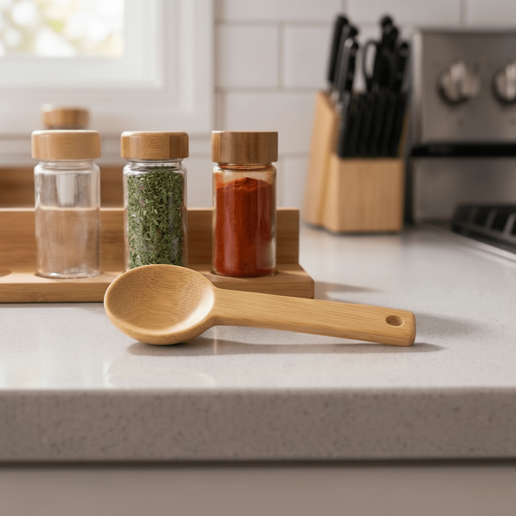 Bamboo Spoon | Circle Scoop