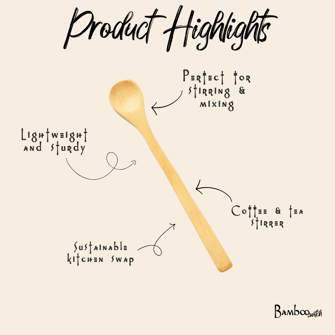 Bamboo Stir Spoon | Large
