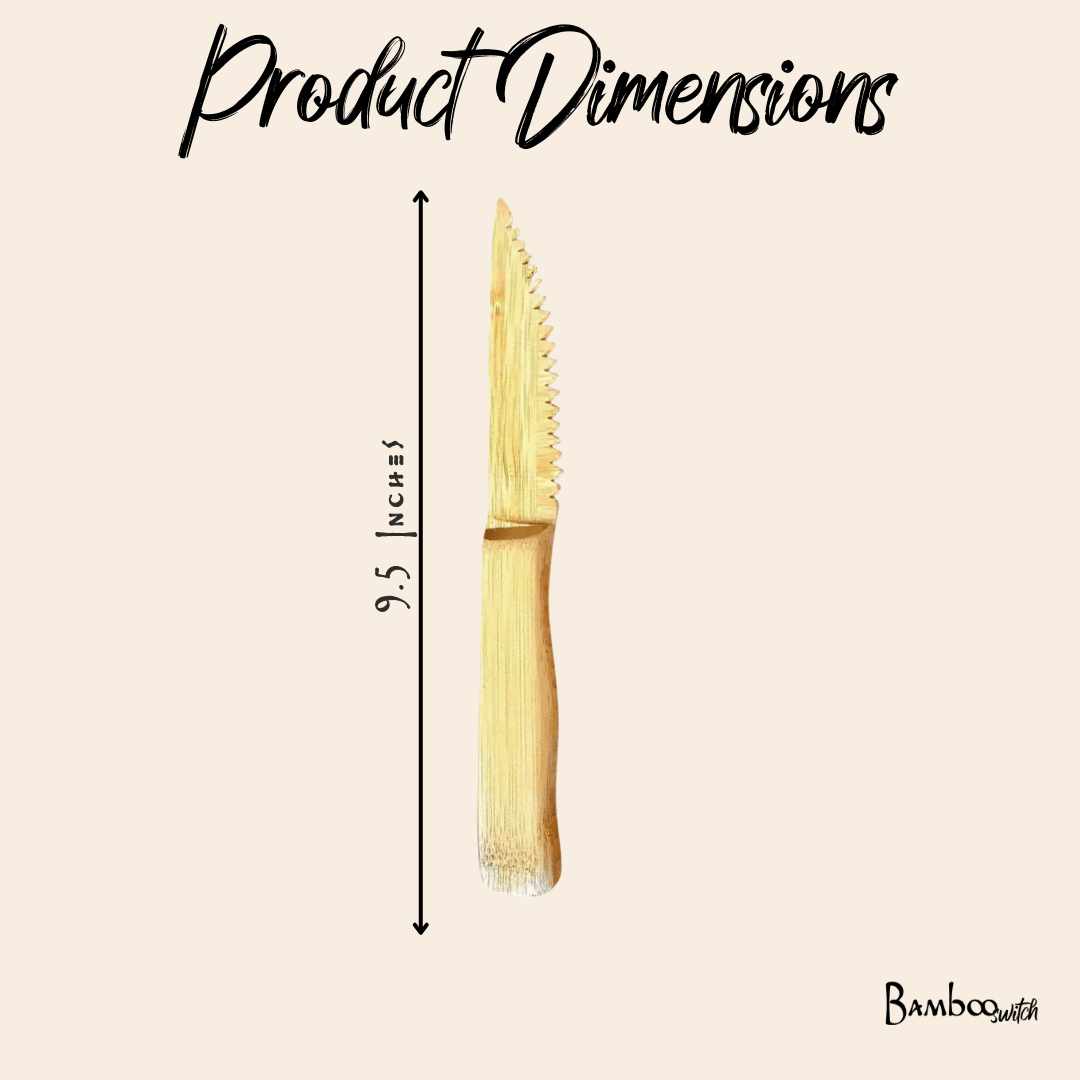 Bamboo Steak Knife