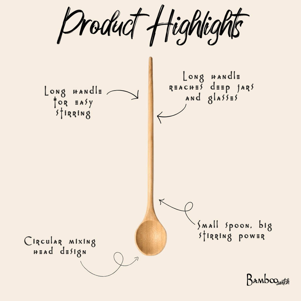 Bamboo Stir Spoon | XL