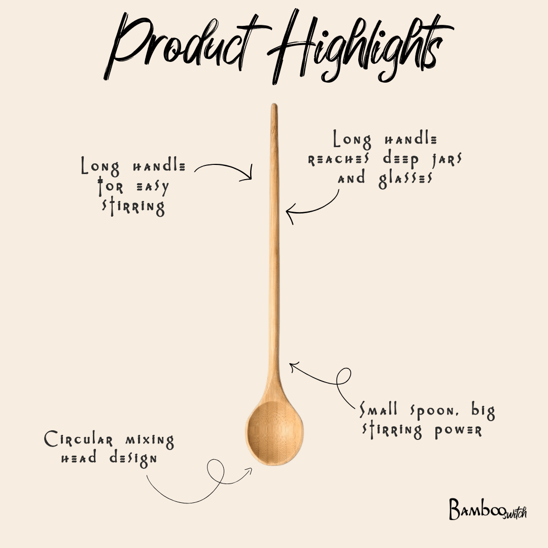 Bamboo Stir Spoon | XL