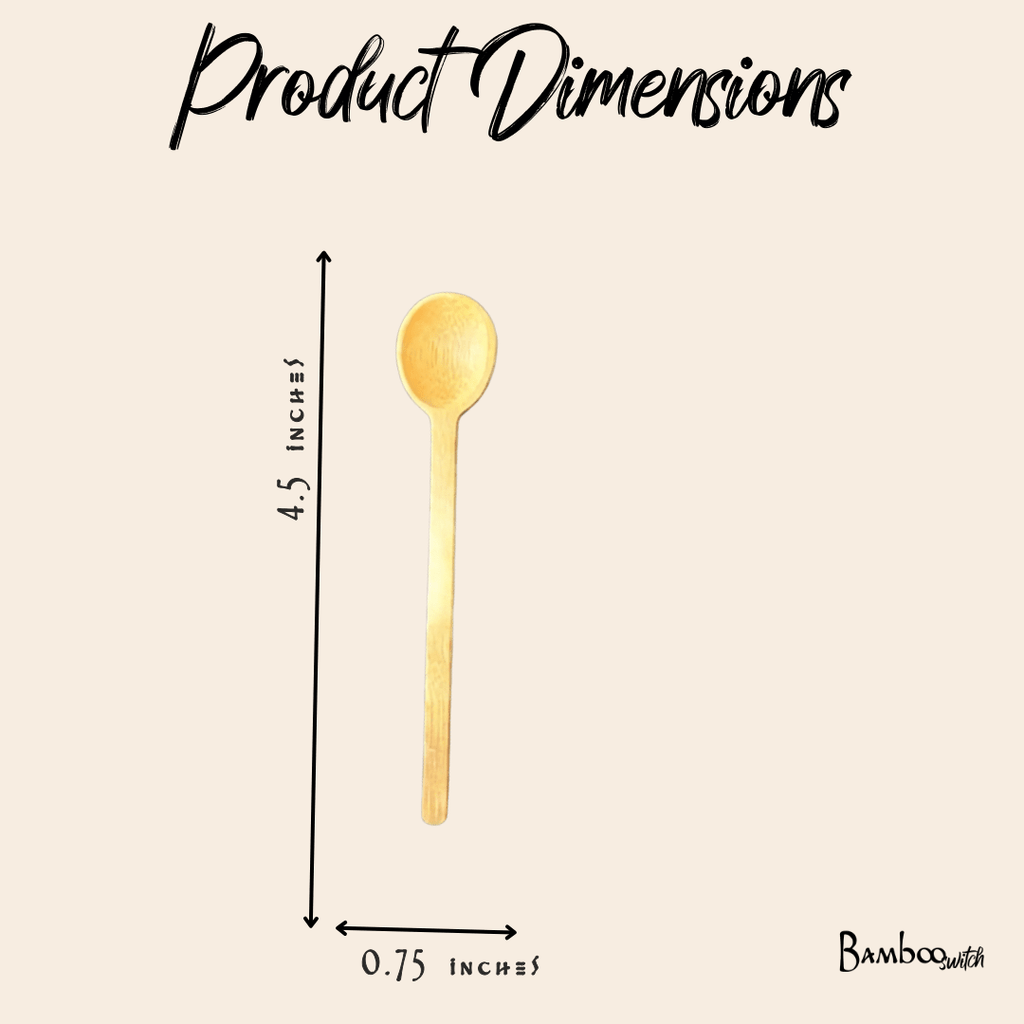 Bamboo Stir Spoon | Mini