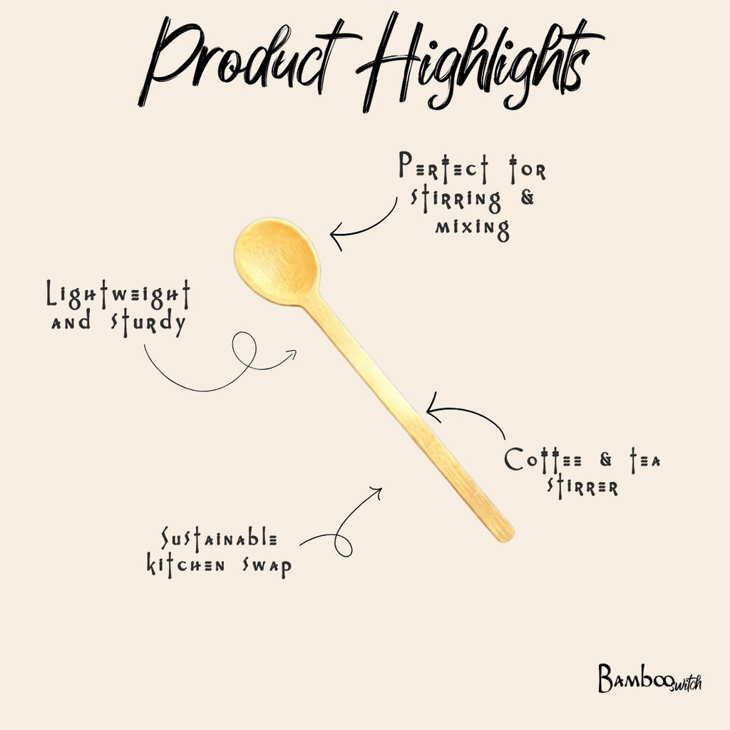 Bamboo Stir Spoon | Mini