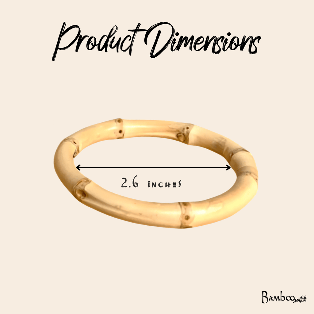 Bamboo Bangle Bracelet