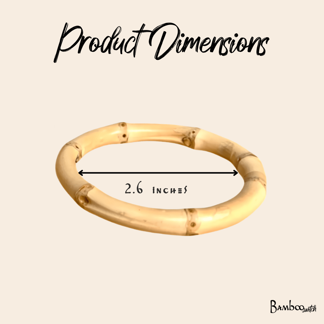 Bamboo Bangle Bracelet