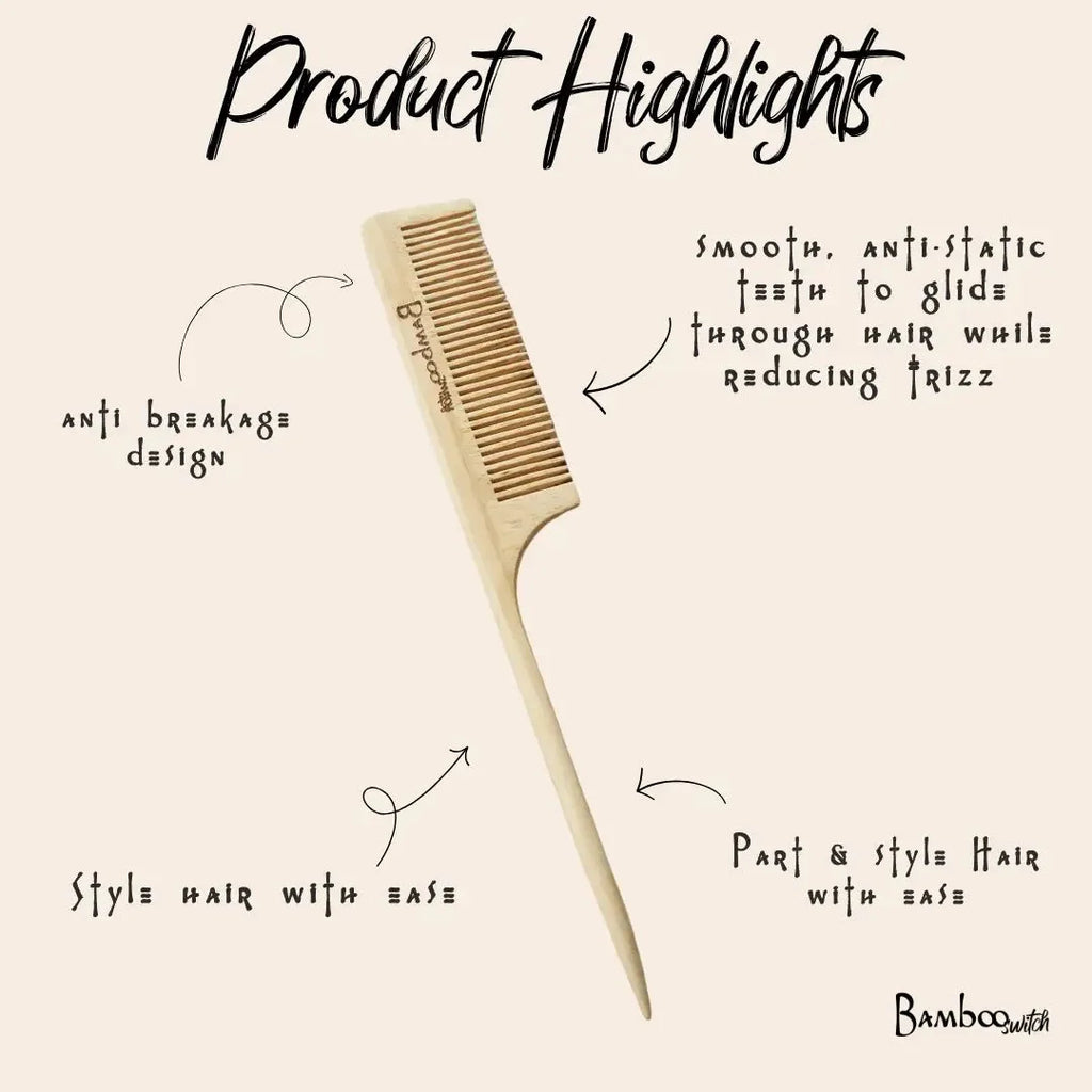 Bamboo Styling Comb