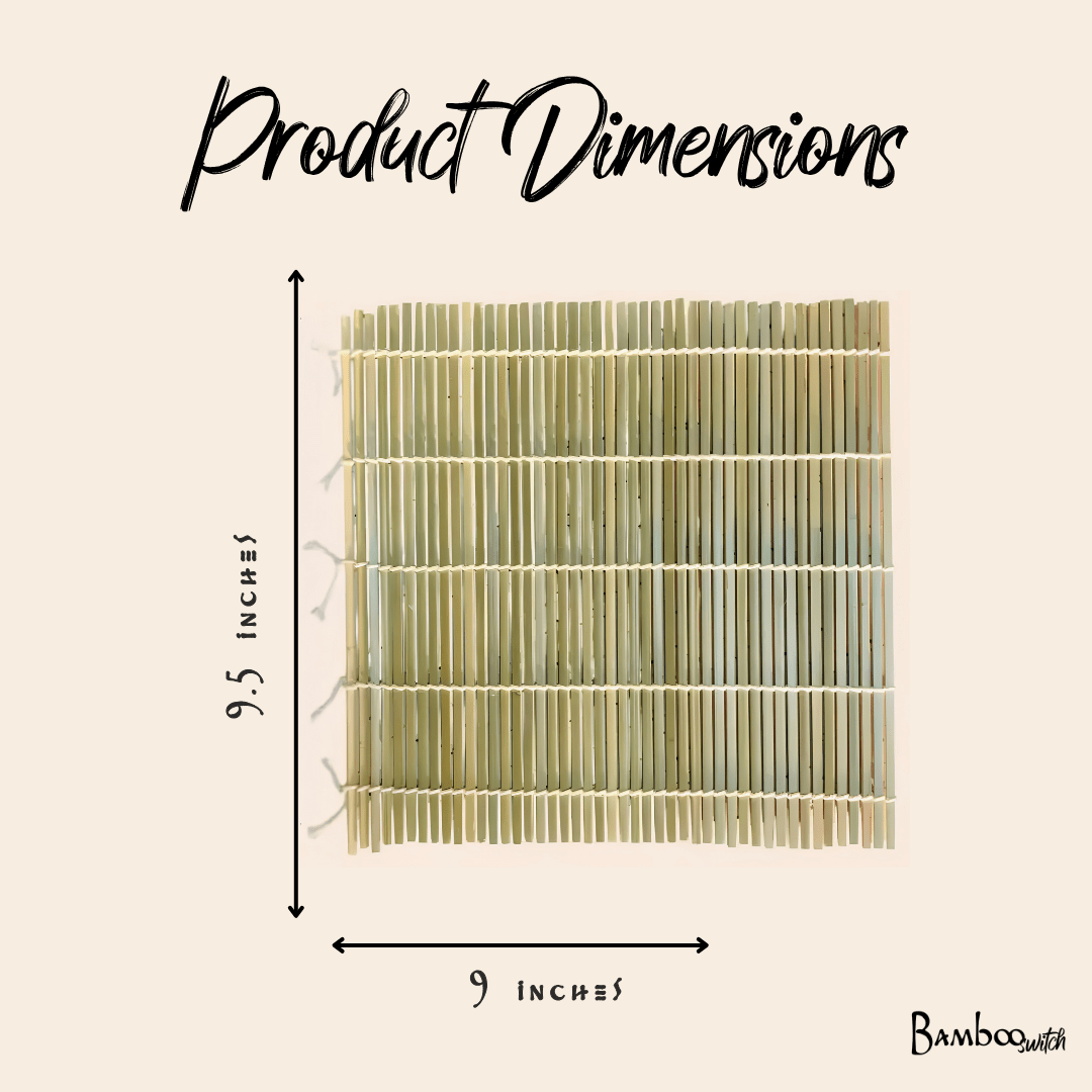 Bamboo Sushi Rolling Mat