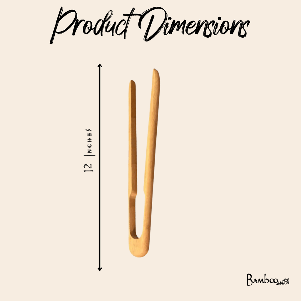 Bamboo Tong 12"