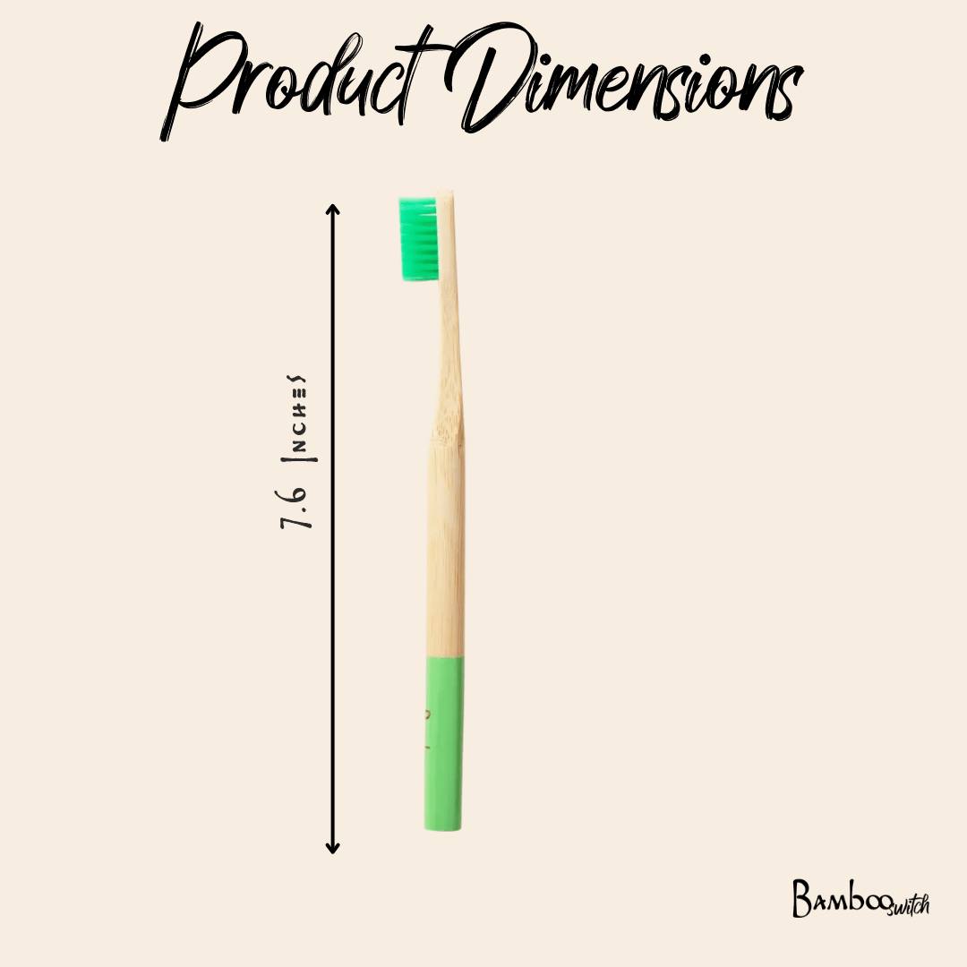 Bamboo Toothbrush | Round Handle