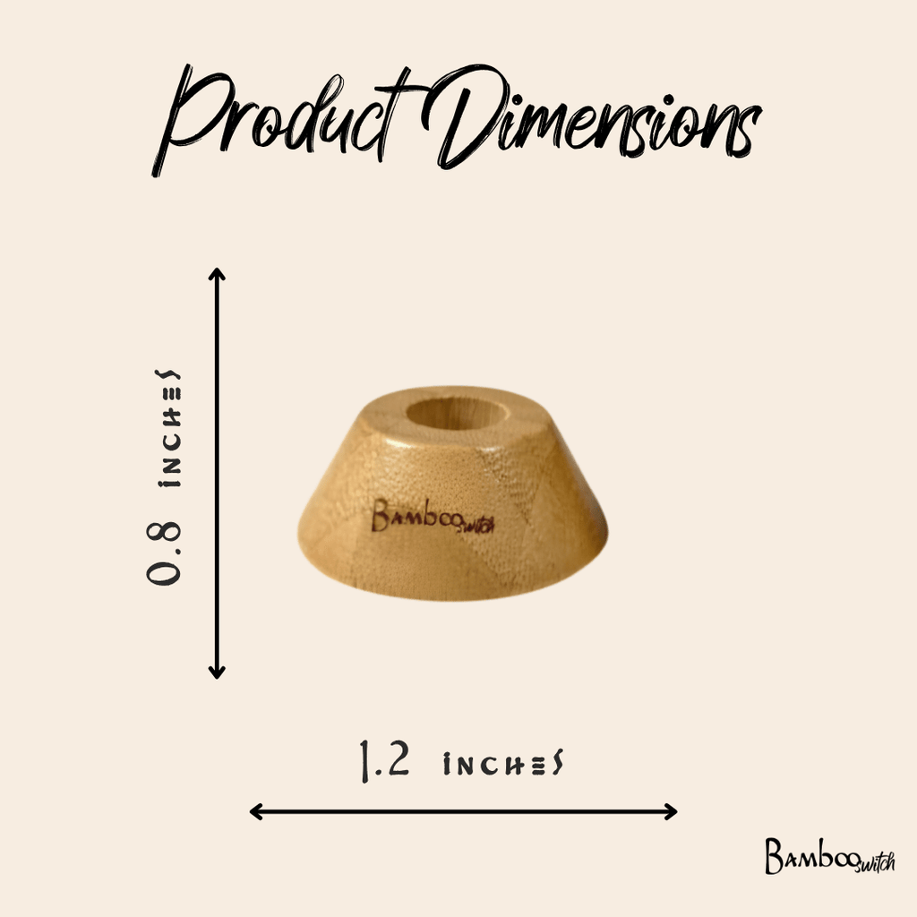 Bamboo Toothbrush Stand