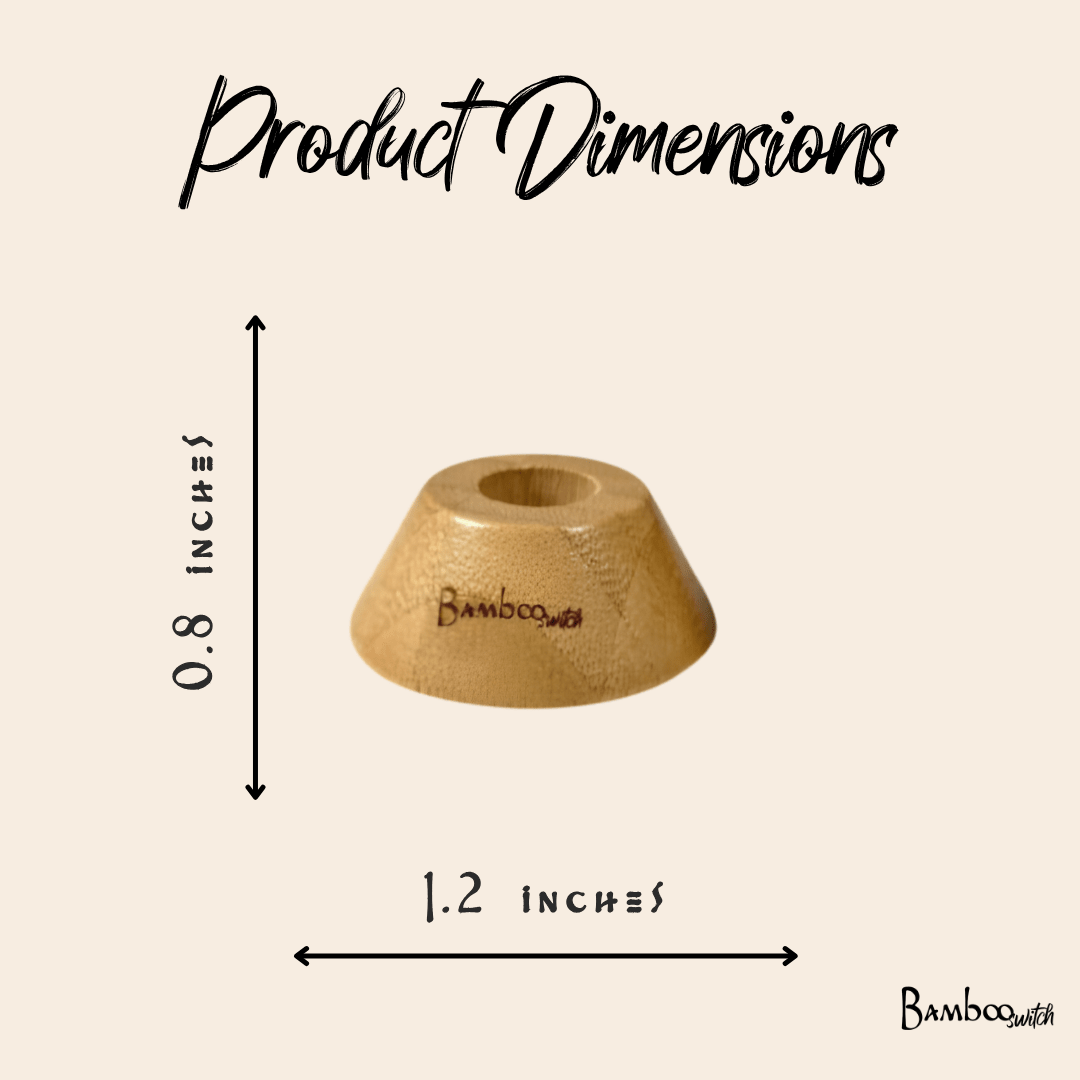 Bamboo Toothbrush Stand