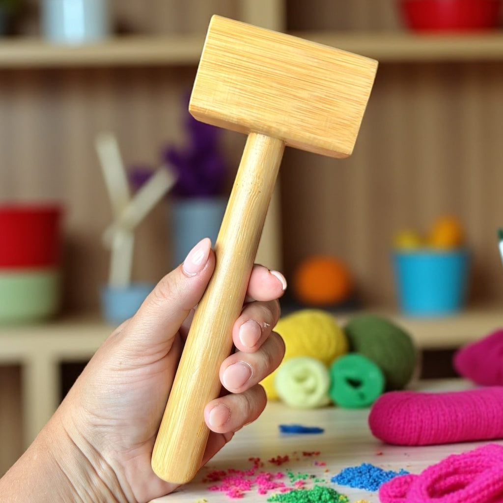 Bamboo Toy Hammer