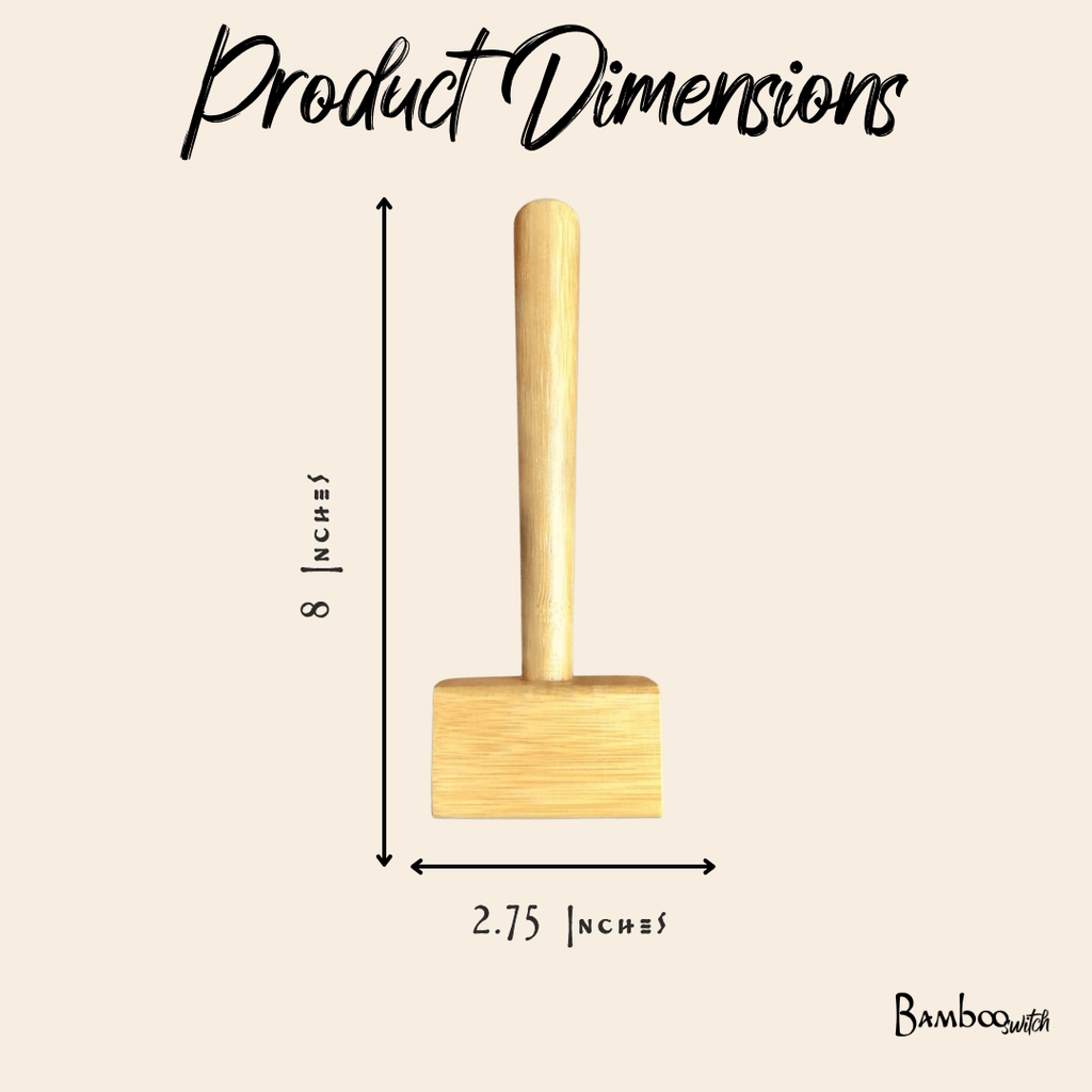 Bamboo Toy Hammer