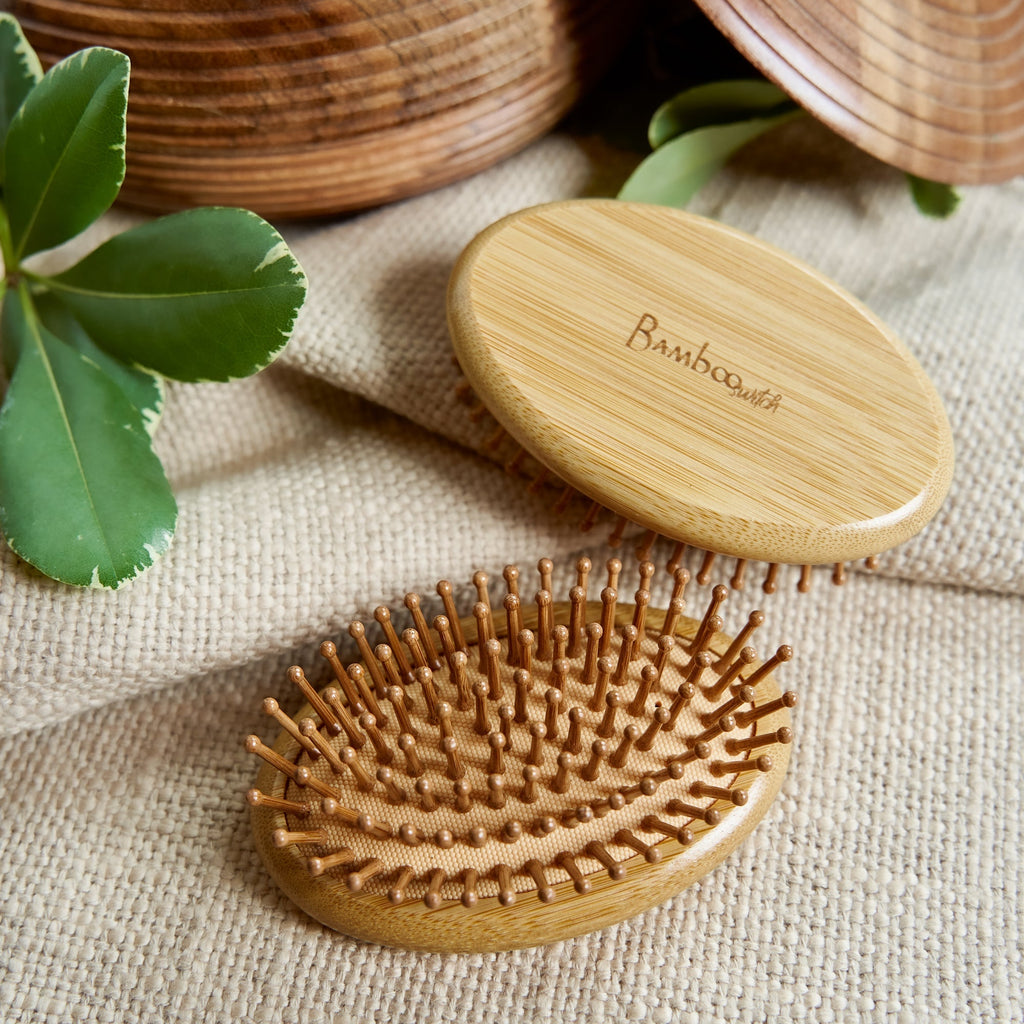 Bamboo Travel Hair Brush