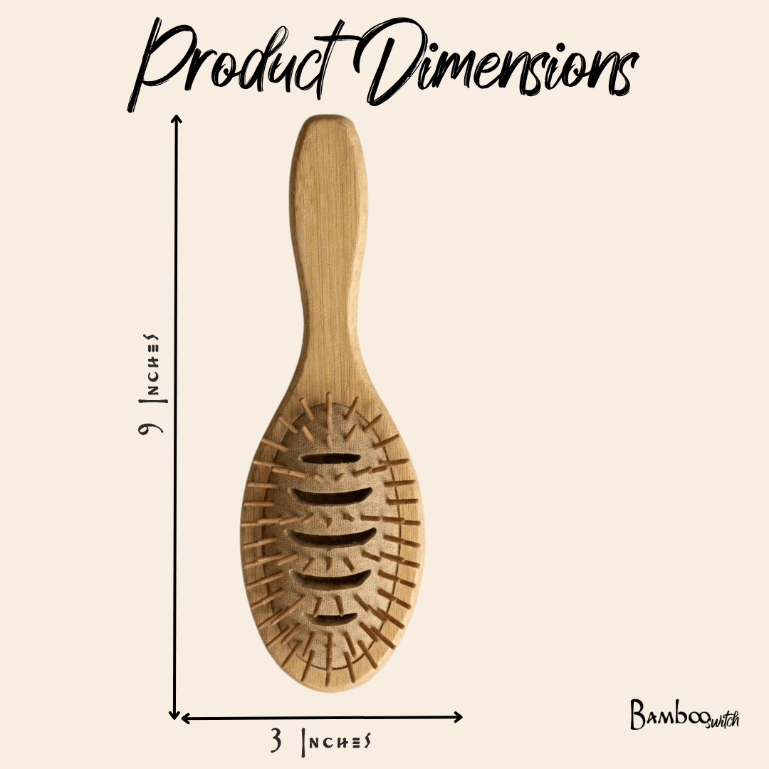 Bamboo Vented Hair Brush