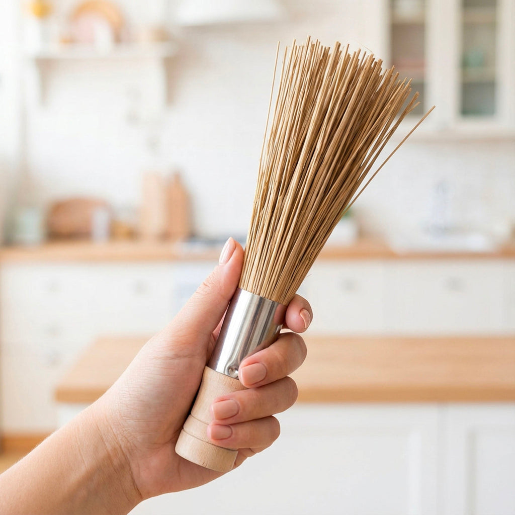 Bamboo Wok Cleaning Brush