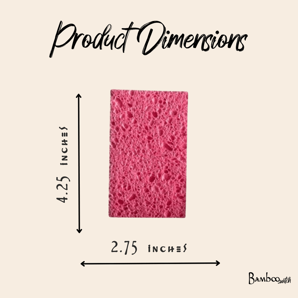 Cellulose Natural Cleaning Sponge