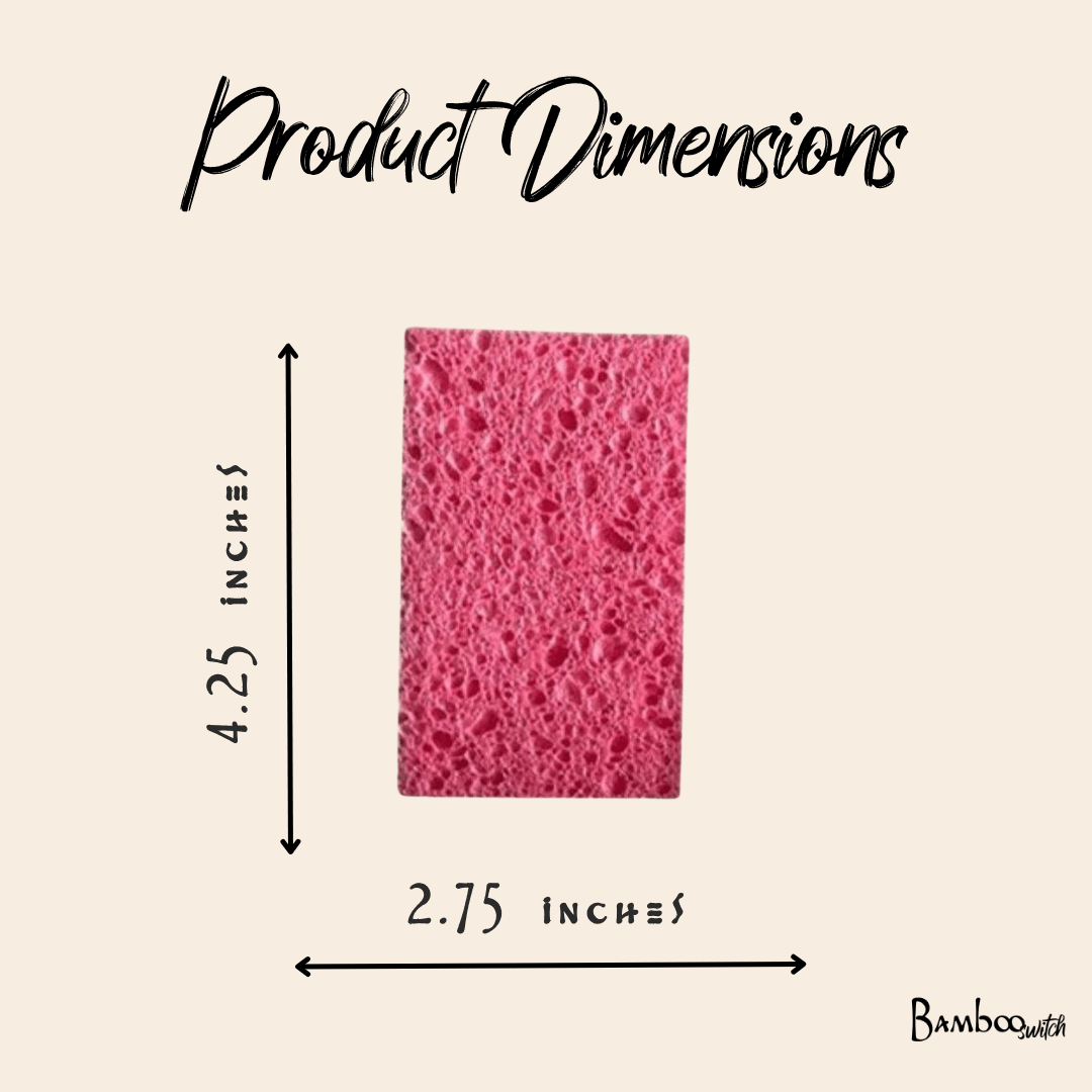 Cellulose Natural Cleaning Sponge