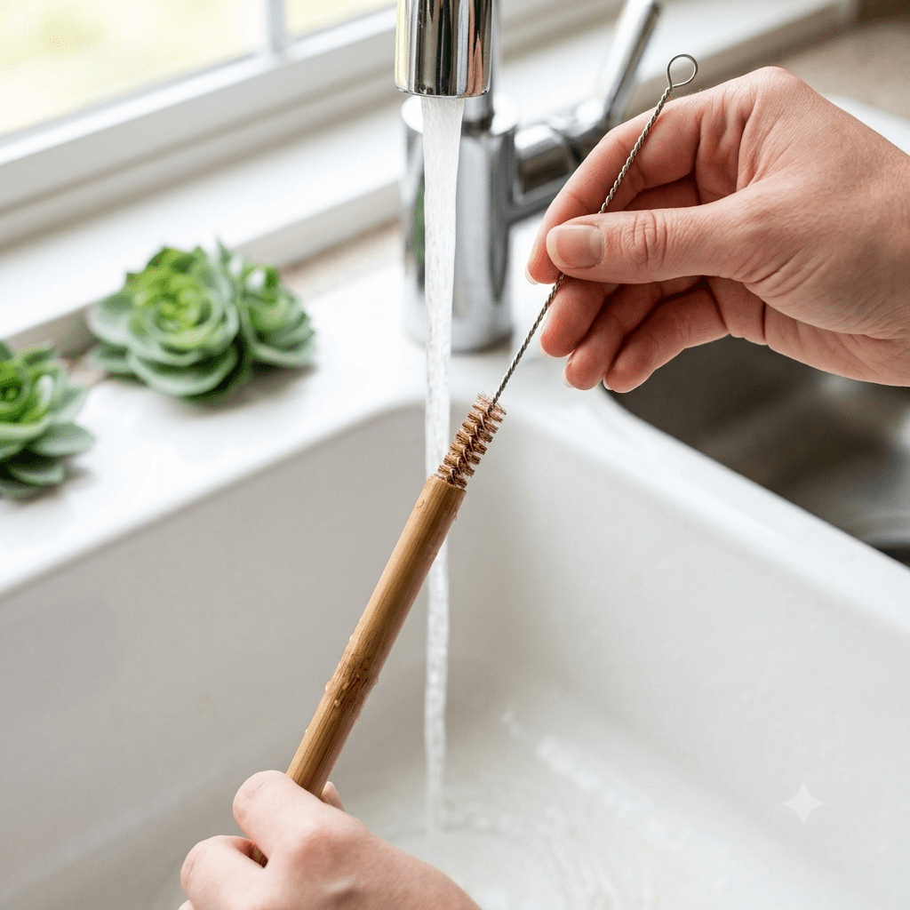 Coconut Fiber Straw Cleaner