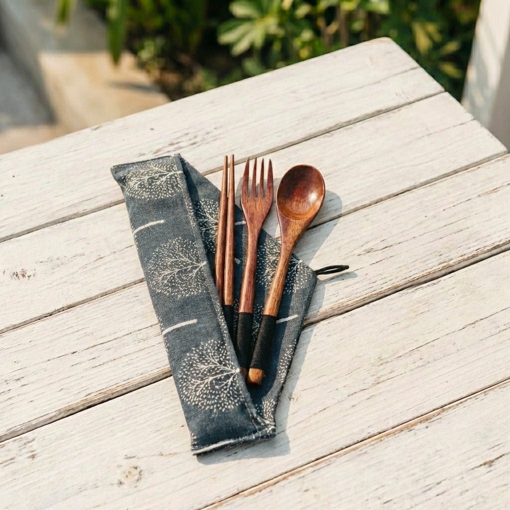 Coconut Flatware Travel Set