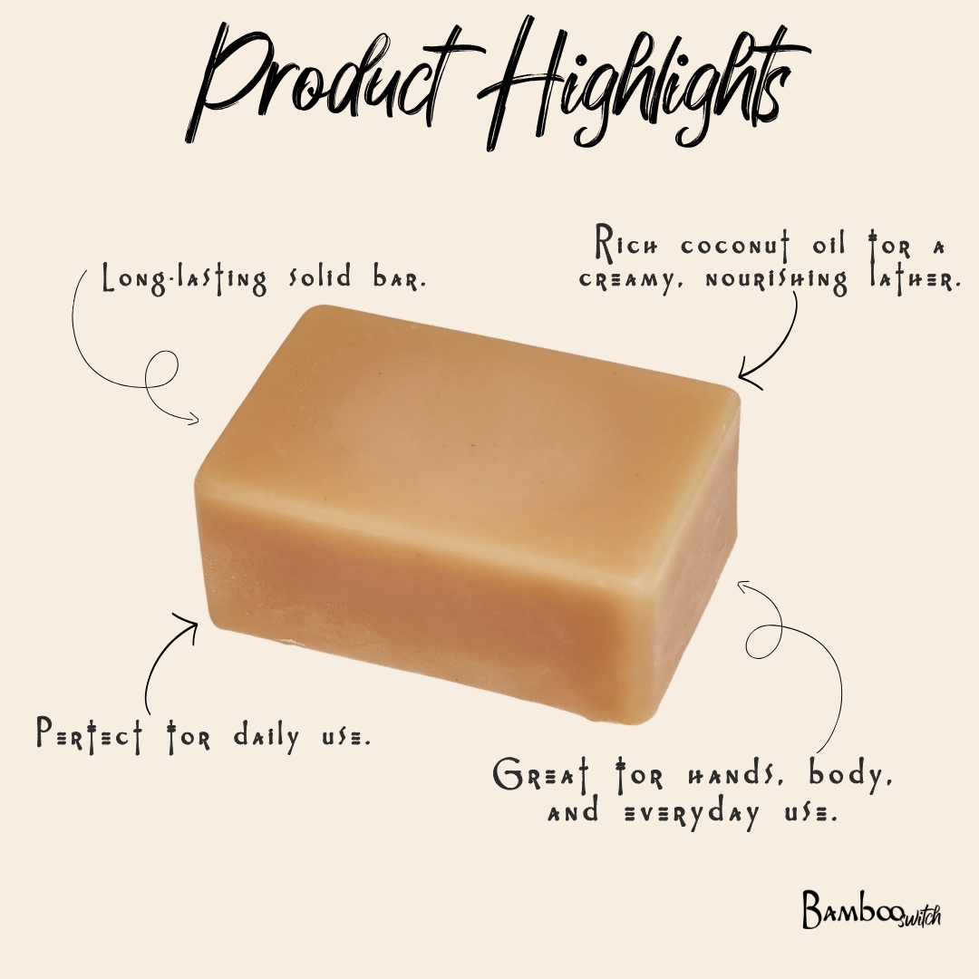 Cold Process Soap Bar | Coconut
