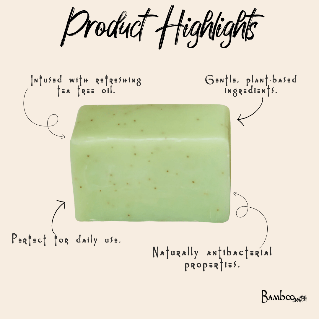 Cold Process Soap Bar | Tea Tree