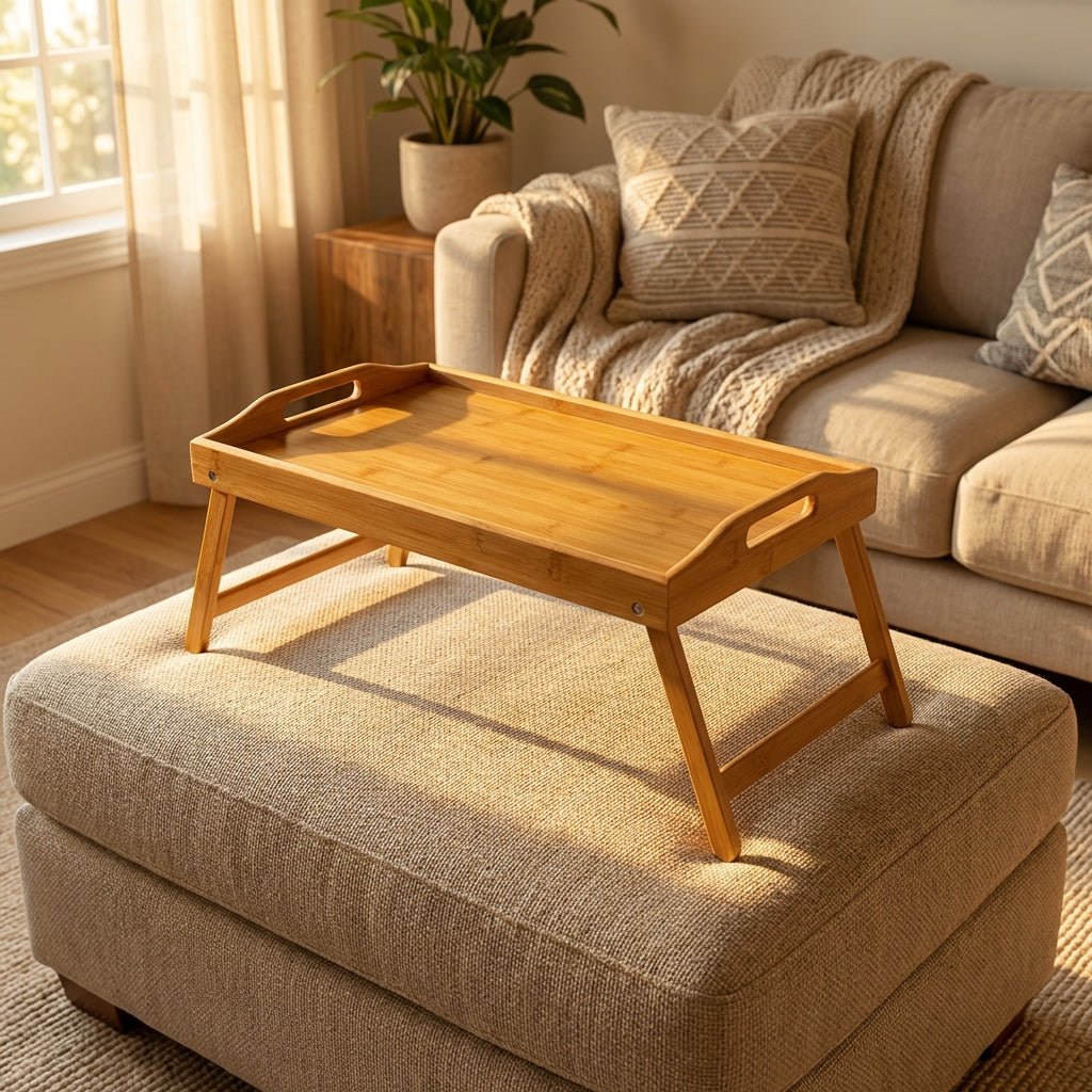 Bamboo Bed Tray | Collapsible