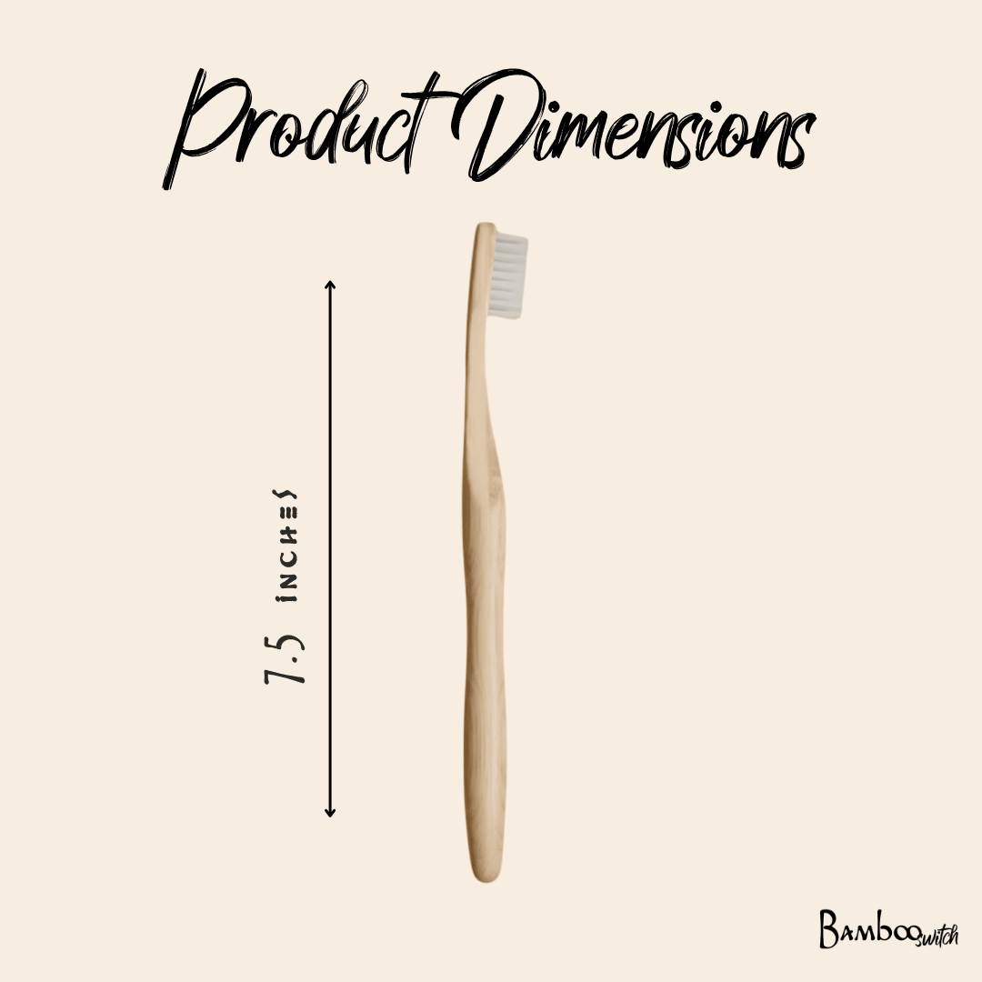 Bamboo Toothbrush | Compostable Bristle