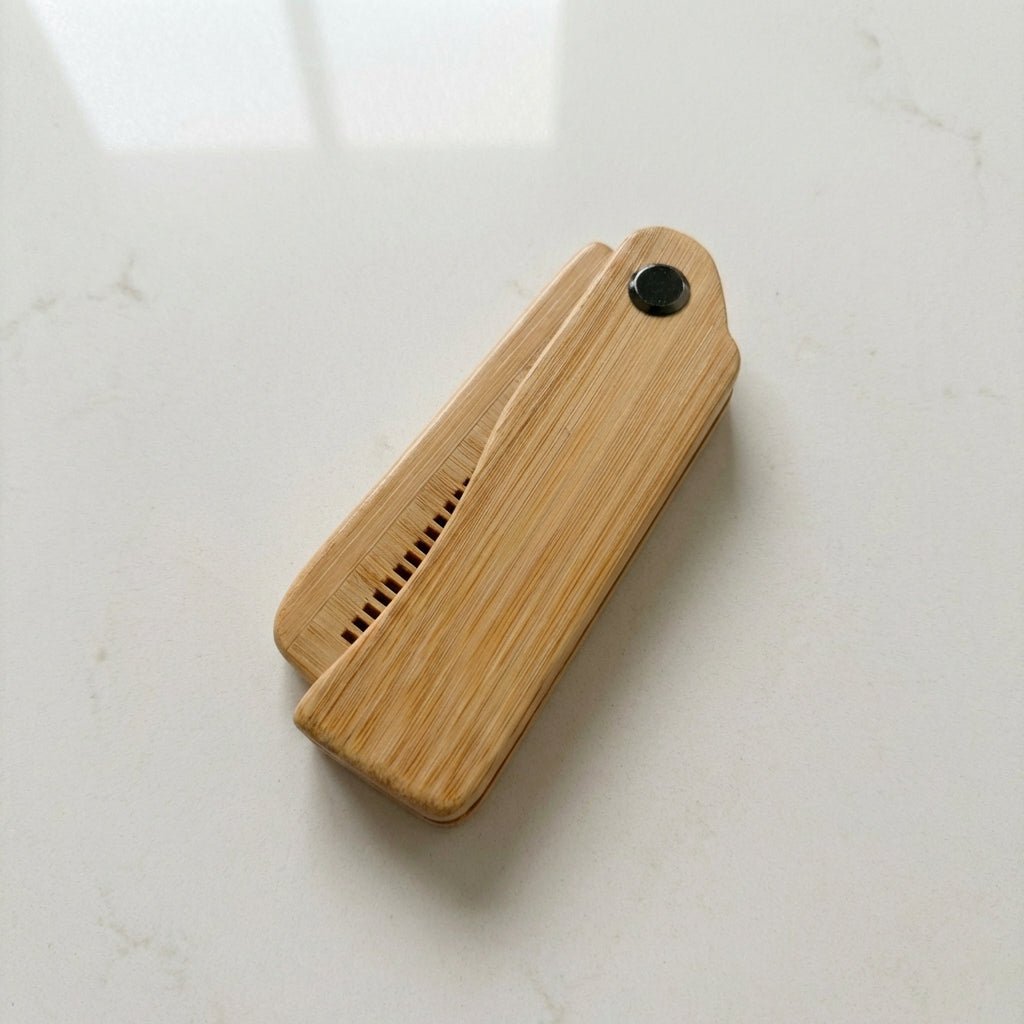 Bamboo Travel Comb | Foldable
