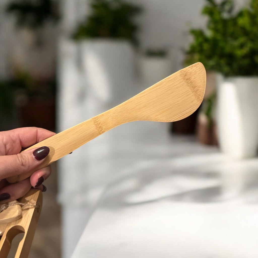 Bamboo Kitchen Utensil Set | 4 Pieces