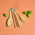 Bamboo Kitchen Utensil Set | 4 Pieces