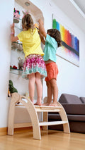 Twins Montessori Kitchen Stool - Wooden Step Stool