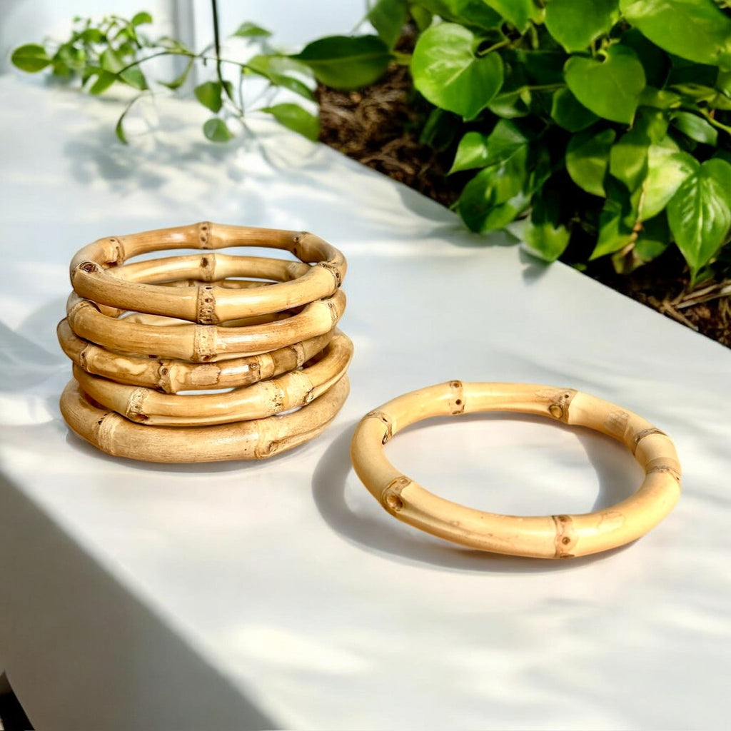 Bamboo Bangle Bracelet
