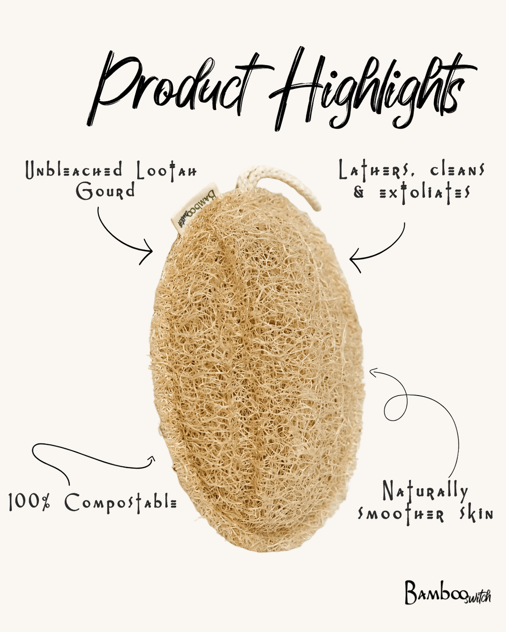 Natural Exfoliating Loofah