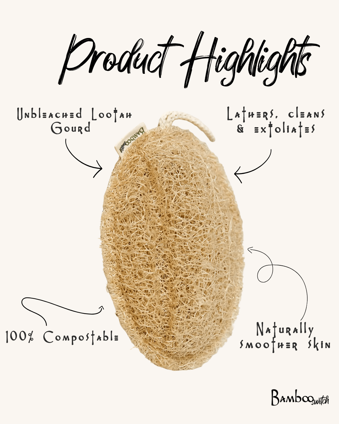 Natural Exfoliating Loofah