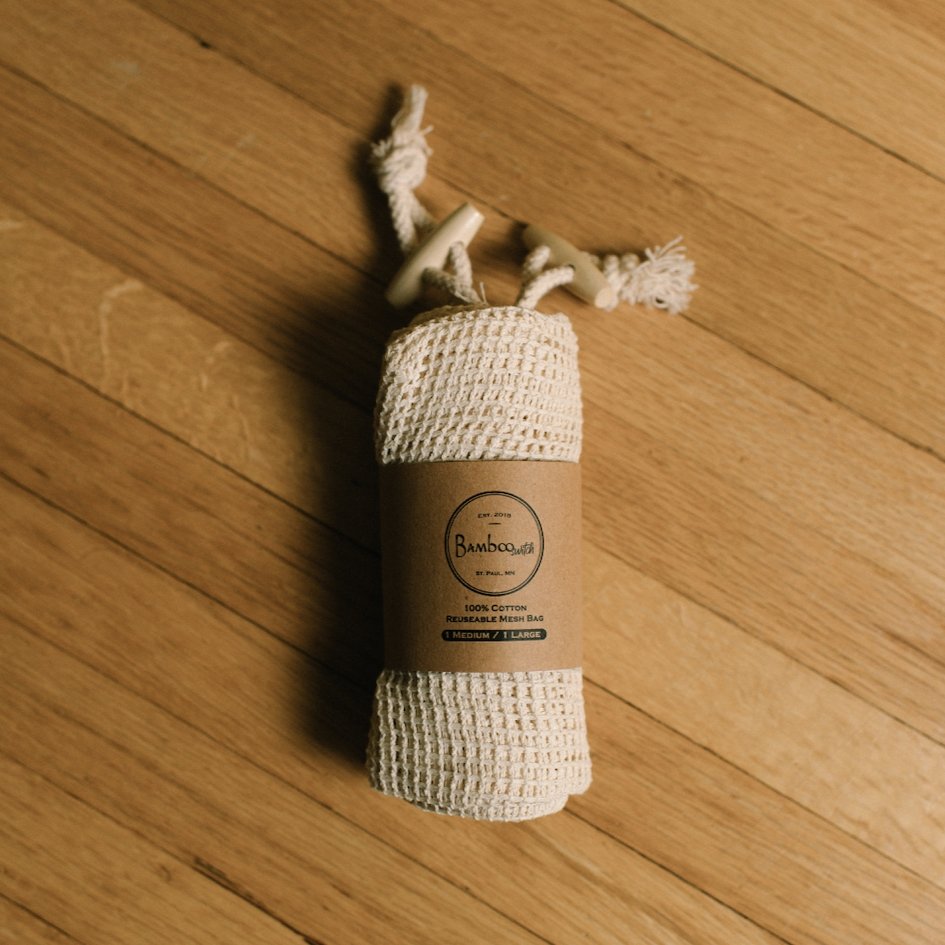 Reusable Mesh Produce Bags | 2 Pack