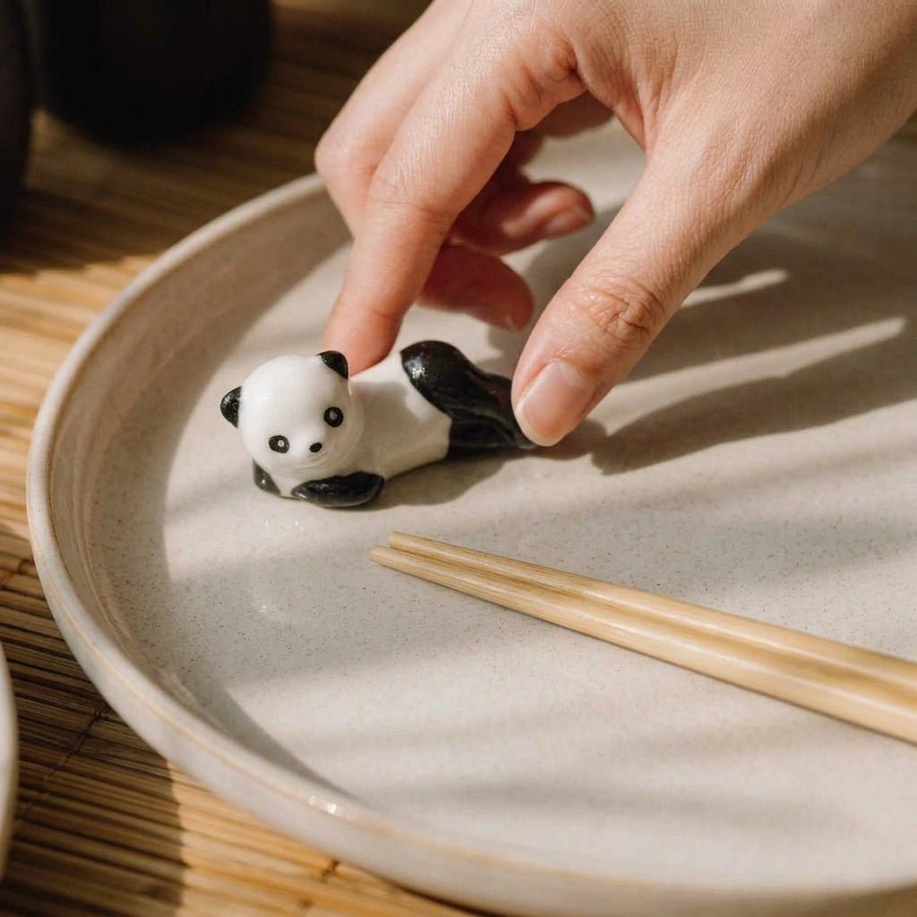 Panda Chopstick Rest | Set of 2