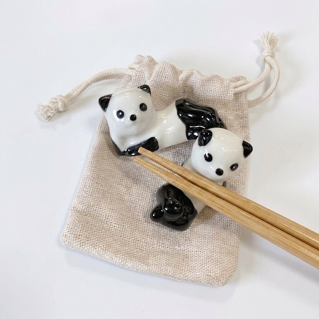 Panda Chopstick Rest | Set of 2
